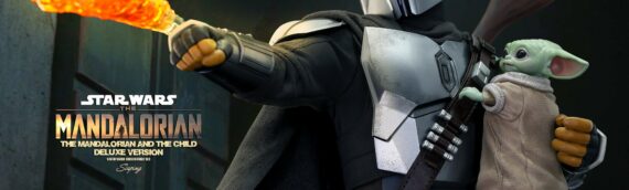 Hot Toys : Les photos de production de The Mandalorian accompagné de The Child