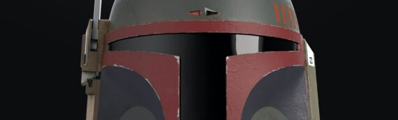 HASBRO – The Black Serie BOBA FETT Re-Armored HELMET