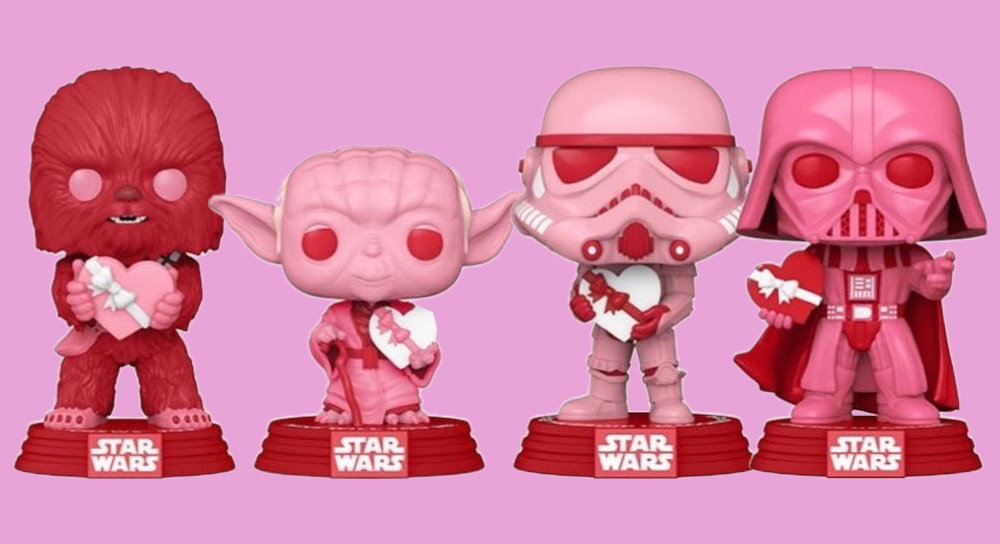 FUNKO Les POP Star Wars spéciale Saint Valentin Mintinbox
