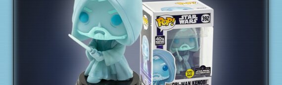 FUNKO POP – « Obi-Wan Kenobi Glow in the Dark » exclu Star Wars Celebration à gagner