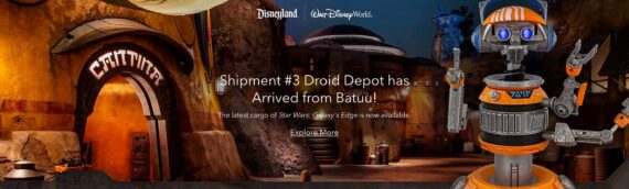 Disney Star Wars Galaxy Edge – Du nouveau disponible en ligne sur ShopDisney
