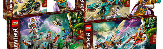 LEGO célèbre les 10 ans de Ninjago en grandes pompes !!!