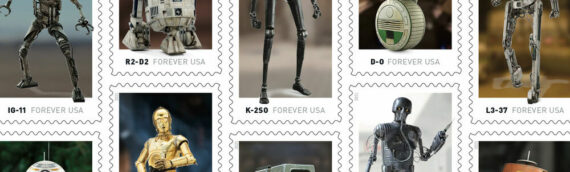 Une série de timbres spéciale Star Wars & Droids aux Etats-Unis