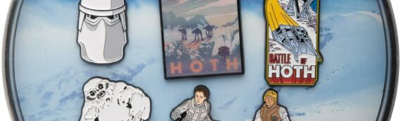 Amazon – Adventure, Across of the galaxy : Le set exclusif de 6 pin’s « HOTH » disponible