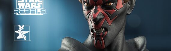 Gentle Giant: Mini-Buste SW Rebels Darth Maul Animated