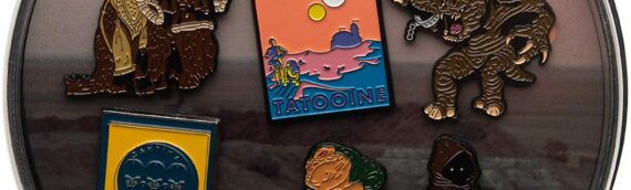 Amazon – Adventure, Across of the galaxy : Le set exclusif de 6 pin’s “Tatooine” disponible