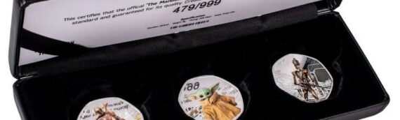 The Mandalorian : Un set commémorative de 3 Coins