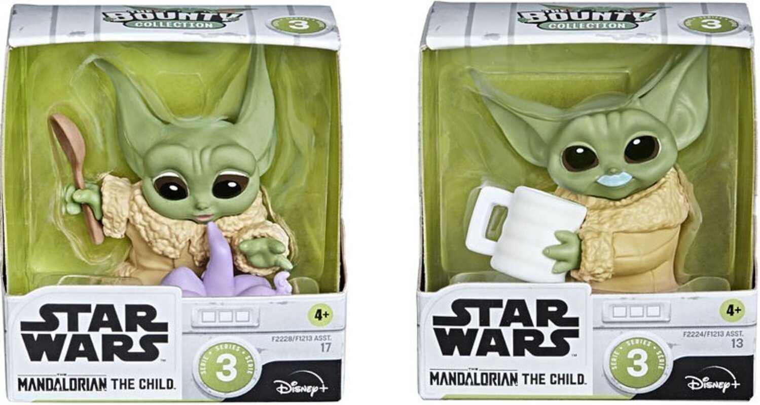 Hasbro-The Bounty collection : Une troisième série de mini figurines de Grogu