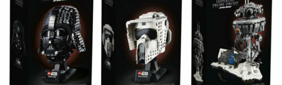 LEGO Star Wars – Les visuels officiels des sets  75304 Darth Vader, 75305 Scout Trooper et 75306 Imperial Probe Droid