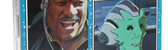 Topps SW Living Set : Lando et Neeku Vozo par Kris Penix