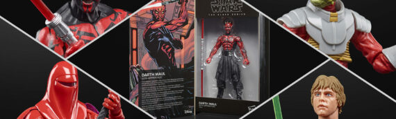 Hasbro TBS – 50th Lucasfilm : 4 personnages de l’univers Comics