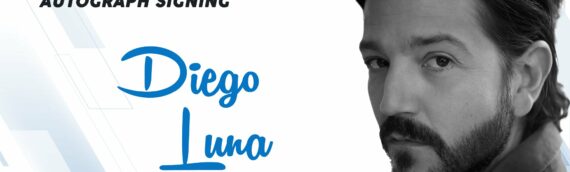 Diego Luna en signature pour Star Wars Autograph Universe
