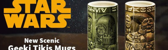 Geeki Tikis : Des nouveaux verres « Scenic » en exclusivité sur le site Entertainment Earth