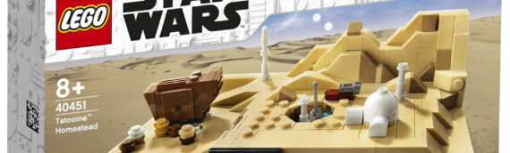 LEGO Star Wars – Le set 40451 Tatooine Homstead offert pour le 4 mai