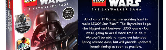 “LEGO Star Wars The Skywalker Saga” est de nouveau repoussé