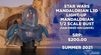 Gentle Giant – « The Mandalorian hologram Legend in 3D Bust » Exclu SDCC 2021