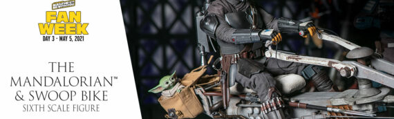 HOT TOYS – The Mandalorian and Swoop Bike Sixth Scale Figure