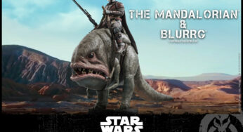 HOT TOYS – The Mandalorian & Blurrg Set Sixth Scale Figure