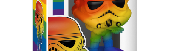 Funko Pop : Un stormtrooper et BB-8 aux couleurs de l’arc-en-ciel