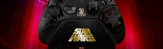 Manette Razer Xbox Vader Edition Limitée Lucasfilm 50th