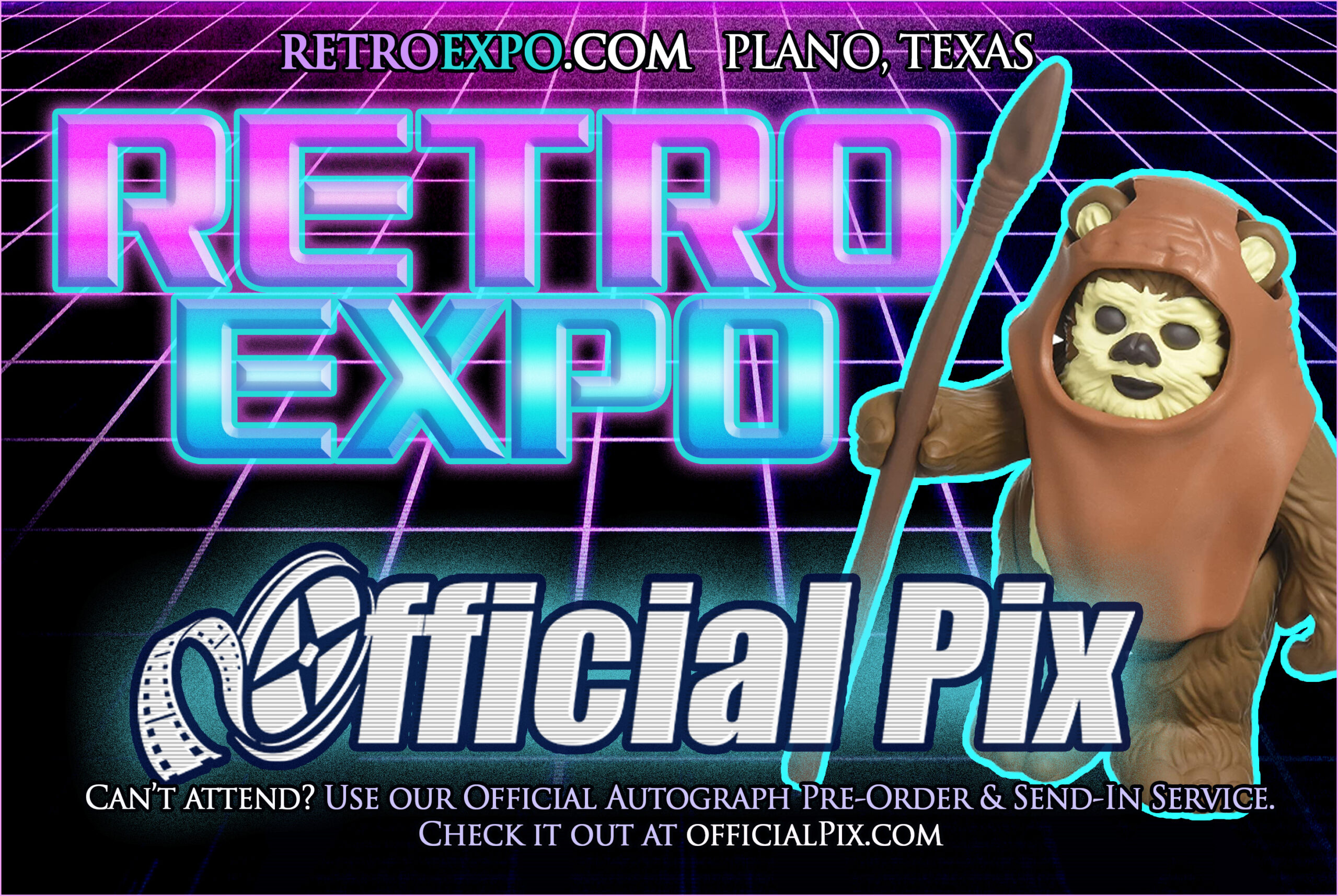 Official Pix Retro Expo Amy Allen, Dicky Beer et Jett Lucas en