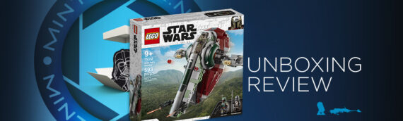 [Mintinbox Open the Box] LEGO Star Wars “75312 – Boba Fett Starship”