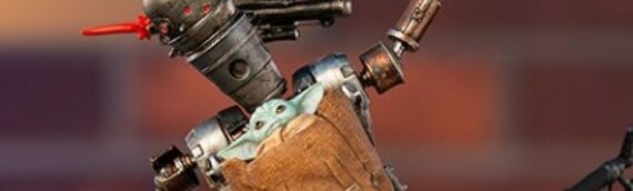 Iron studios : Le droïde IG-11 en pleine action
