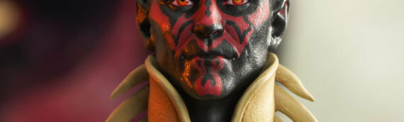 Gentle Giant – SDCC2021 : Le buste concept art de Darth Maul