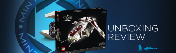 [Mintinbox Open the Box] REVIEW LEGO Star Wars “75309 – UCS Republic Gunship”