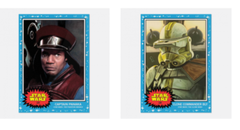 TOPPS Living Set – Et les personnages de la semaine sont…