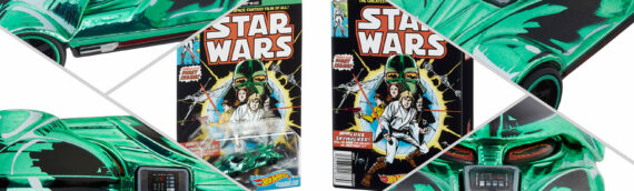 HOTWHEELS – Star Wars « Comics » Green DARTH VADER exclu SDCC 2021