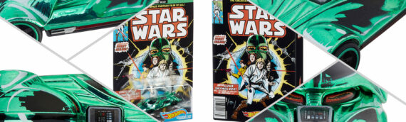 HOTWHEELS – Star Wars “Comics” Green DARTH VADER exclu SDCC 2021