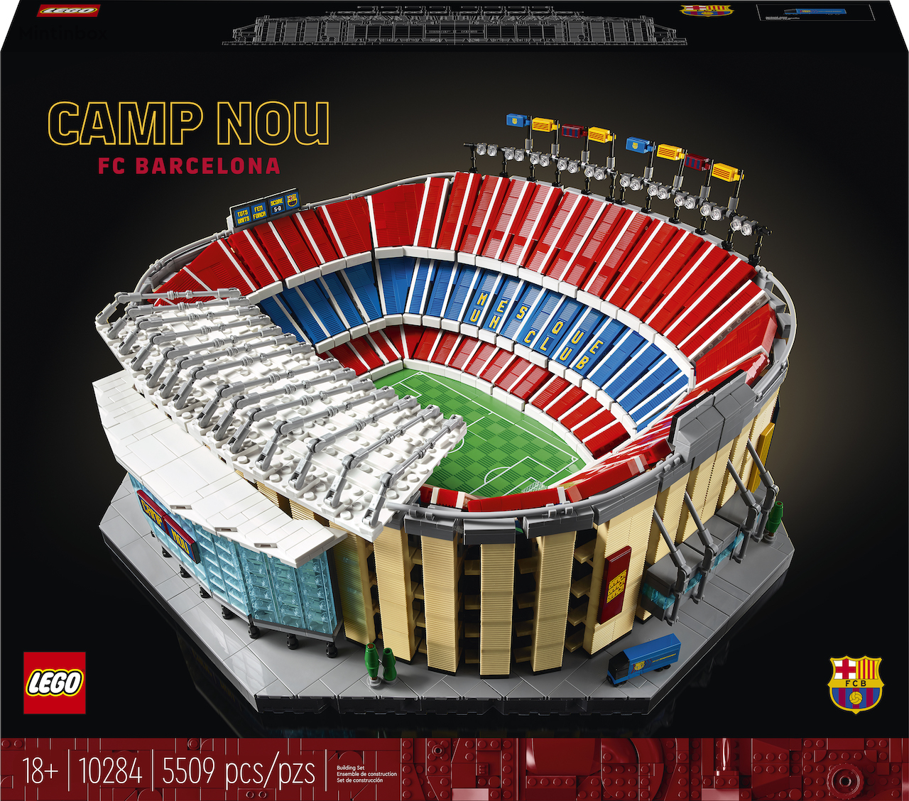 LEGO - 10284 Stade FC Barcelone CAMP NOU – Mintinbox