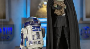 IRON STUDIOS – Luke Skywalker, R2D2 & Grogu Quarter Scale Figure