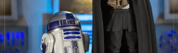 IRON STUDIOS – Luke Skywalker, R2D2 & Grogu Quarter Scale Figure