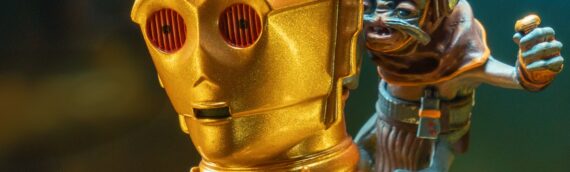 Gentle Giant : Le mini-buste de C-3PO et Babu en version de production