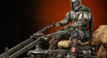 Iron Studios : The Mandalorian on Speederbike Deluxe en précommande
