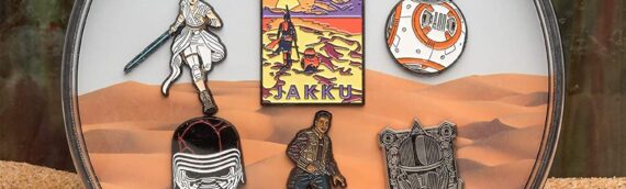 Amazon – Across the galaxy : Un coffret exclusif de 6 pin’s « Jakku »