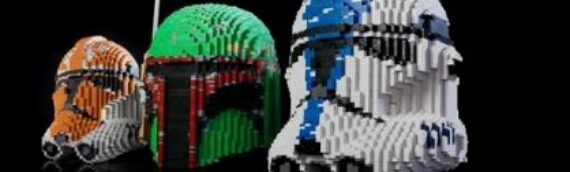 BrickerBuilds – Des casques Star Wars Life-Size en LEGO