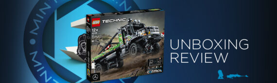 [Mintinbox Open the Box] REVIEW LEGO Technic “42129 – Le camion d’essai 4×4 Mercedes-Benz Zetros”