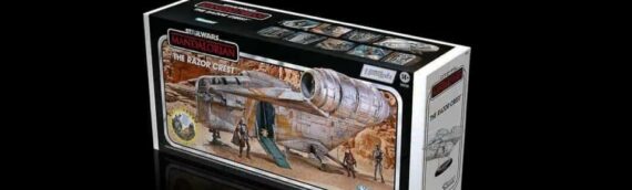 HASBRO – Le Razor Crest HASLAB n’arrivera pas avant 2022 et s’offre un packaging Vintage