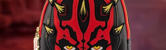 LOUNGEFLY – Dark Maul a le droit à son mini-sac pour le NYCC