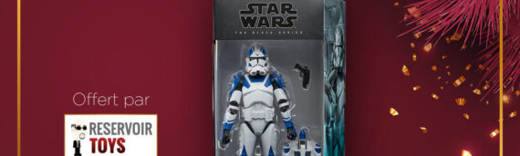 Calendrier de l’avent Star Wars de MINTINBOX – Jour 2: La figurine Black series du Jet trooper offerte par la boutique Reservoir Toys