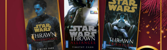 Calendrier de l’avent Star Wars de MINTINBOX – Jour 3 : 5 packs de 3 romans de THRAWN de Timothy Zahn offert par POCKET