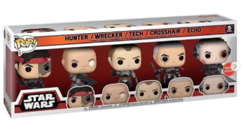 FUNKO POP – Un pack spéciale avec les 5 membres de la Bad Batch