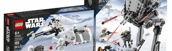 LEGO Star Wars – Direction la planète HOTH en 2022 avec  les sets 75320 Snowtrooper Battle Pack et 75322 Hoth AT-ST