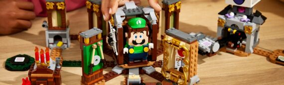 LEGO Super Mario : 3 boites inspirées de “Luigi’s Mansion” arrivent en 2022