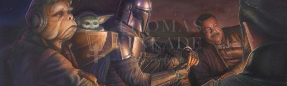 Sideshow -Thomas Kinkade studios : Deux nouvelles réalisations en lien avec The Mandalorian