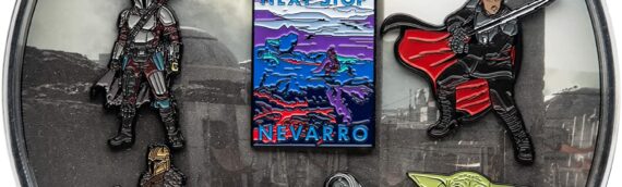 Amazon – Star Wars Adventure Across The Galaxy: Le set de 6 pin’s « Nevarro »