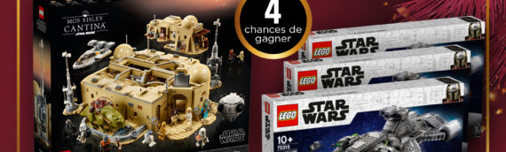 Calendrier de l’avent Star Wars : Jour 24 – Une nouvelle « CANTINA » et 3 croiseurs légers Impériales offerts par LEGO